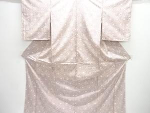 重ね亀甲模様本場大島紬着物(染)